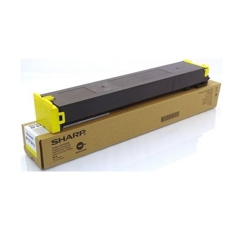 Toner Jaune Sharp pour copieur BP50C26,... (BP-GT70YA)