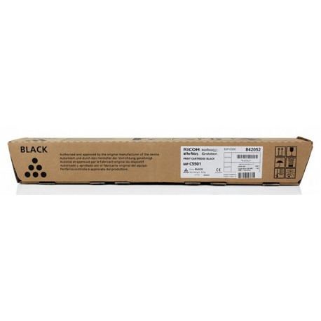 Toner noir Ricoh pour Aficio MPC4501 / MPC5501...(842052)