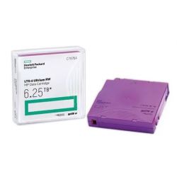 Cartouche HP pour LTO Ultrium 6 - 2,5/6,25TB
