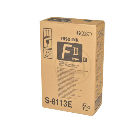 2 * Encre noir RISO pour RZ 370 / RZ220 ... (S-4253E / S-8113E / S-6930E 8-/ S-7612E)