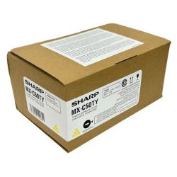 Toner Jaune Sharp pour copieur MX C507F,... (MX-C50TY)