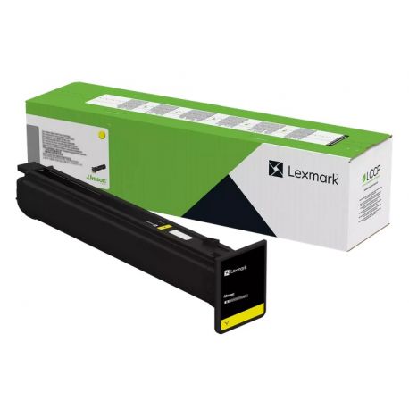 Cartouche de toner Jaune LEXMARK LRP pour CX950se, CX951se, CX961se ... 