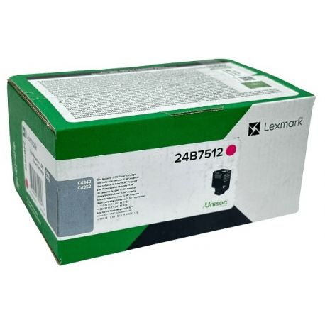 Cartouche de toner Magenta Lexmark pour C4342, C4352