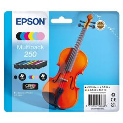 Multipack d'encres 6 couleurs Epson pour expression photo XP980 (N° 250 -Violon)