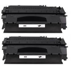 Pack de 2 Toners génériques grande capacité pour HP LaserJet 1320