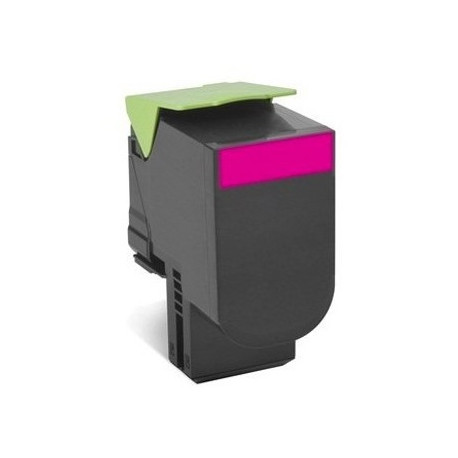 Cartouche de toner Magenta remanufacturé pour Lexmark C2132 - XC2130 - XC2132 