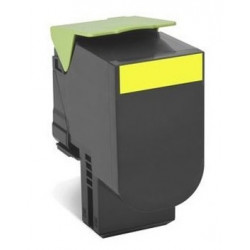 Cartouche de toner Jaune remanufacturé pour Lexmark C2132 - XC2130 - XC2132 