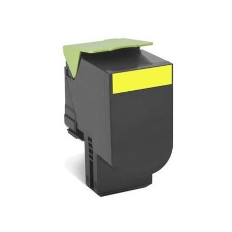 Cartouche de toner Jaune remanufacturé pour Lexmark C2132 - XC2130 - XC2132 
