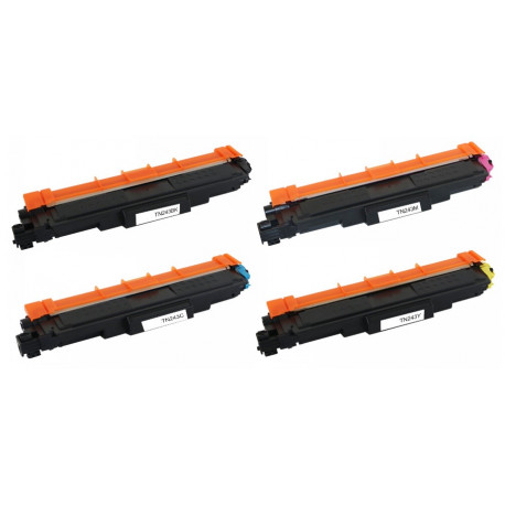 Pack 4 Toners génériques pour Brother DCP L3510CDW/ HL L3210CW/ MFC L3710CW ... (TN-243CMYK)