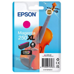 Cartouche d'encre Magenta Haute Capacité Epson pour expression photo XP980 (N° 250XL -Violon)
