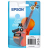 Cartouche d'encre Cyan Clair Haute Capacité Epson pour expression photo XP980 (N° 250XL -Violon)