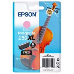 Cartouche d'encre Magenta Clair Haute Capacité Epson pour expression photo XP980 (N° 250XL -Violon)