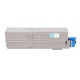 Toner Cyan générique pour imprimante Oki ES5432, ES5442, ES5473