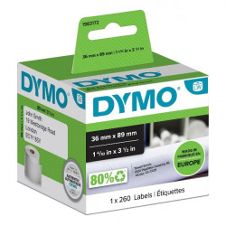 260 Etiquettes d'adresse LW adhesives Dymo 36mm x 89 mm (large format)