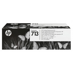 Kit de remplacement Tête d'impression HP pour Designjet T230, T250,T630, T650 ... (HP713)