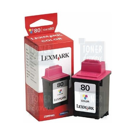 Cartouche couleur Lexmark pour ColorJetPrinter 3200 (N°80)