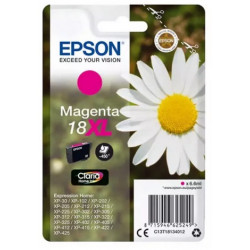 Cartouche magenta haute capacité EPSON pour Expression Home XP-205 / XP-30 ... (N°18XL)
