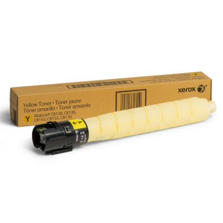 Cartouche Toner Jaune Xerox pour AltaLink C8130, C8135,... (21 000 pages)
