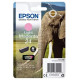 Cartouche magenta clair éléphant Epson série 24 pour expresssion photo XP750 / XP850 (C13T24264012)