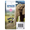 Cartouche magenta clair éléphant Epson série 24 pour expresssion photo XP750 / XP850 (C13T24264012)