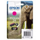 Cartouche magenta éléphant Epson série 24 pour expresssion photo XP750 / XP850 (C13T24234012)