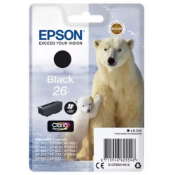 Cartouche noir EPSON pour Expression Home XP-600... (N°26) (ours)