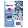 Cartouche d'encre magenta Epson pour WorkForce 3620/ 3640/7620DTWF .. (n°27) (réveil) (C13T27034012)