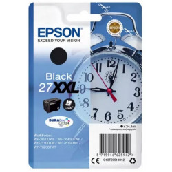 Cartouche d'encre noire XXL Epson pour WorkForce WorkForce 3620.. (n°27XXL) (réveil) (C13T27914012)