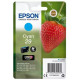 Cartouche Cyan Epson pour Expression Home XP-235 / XP332 / XP-432 ... (n°29 - fraise) (C13T29824012)