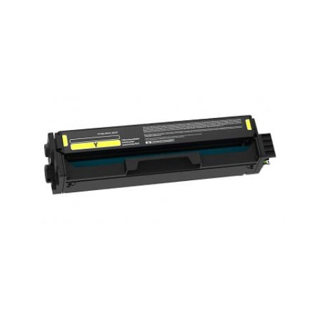 Cartouche toner Jaune générique haute capacité pour Lexmark MC3326adwe (2500 pages)