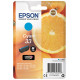 Cartouche Cyan Epson pour Expression Premium XP-630 / XP-830  ... (n°33 - orange) (C13T33424012)