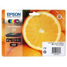 Multipack  5 couleurs pour Expression Premium XP-630 / XP-830  ... (n°33 - orange) (C13T33374011)