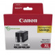 Pack 2 cartouches jet d'encre Canon PGI-2500XL BK - Noir