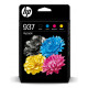 Pack 4 Cartouches Jet d'encre Capacité Standard HP N°937 pour Officejet Pro