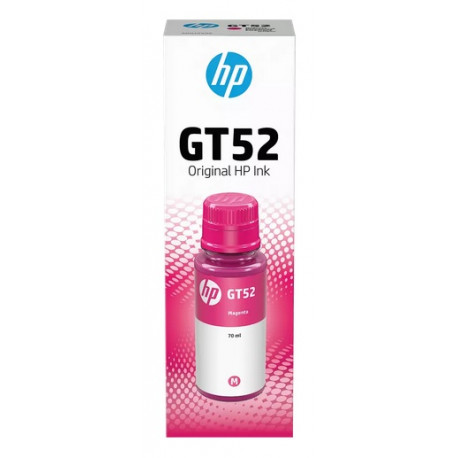 Bouteille d'encre Magenta HP pour Deskjet GT, Ink Tank ... (GT52)