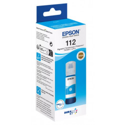 Cartouche Cyan Epson pour EcoTank  ET-L6560 , ET-L6570... (112)