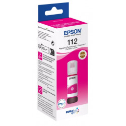Cartouche Magenta Epson pour EcoTank  ET-L6560 , ET-L6570... (112)