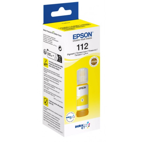Cartouche Magenta Epson pour EcoTank  ET-L6560 , ET-L6570... (112)