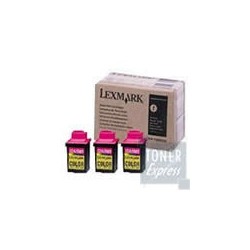 Cartouche couleur longue durée N°85 (pack de 3) LEXMARK (15MO101)