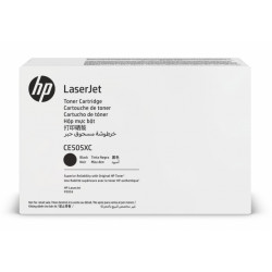 Toner noir longue durée HP pour laserjet (CE505XC)