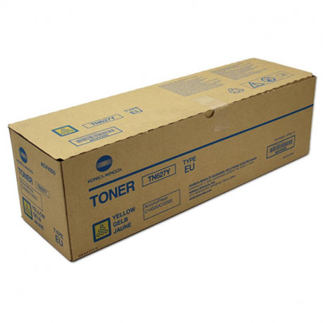 Toner Jaune Konica Minolta pour AccurioPress C12000 / C14000/ .... (TN627Y)