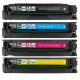 Pack 4 toner (K, C, M, Y) compatible pour HP color laserjet managed E45028dn - MFP E47528f