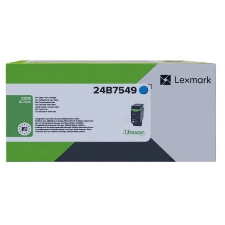 Cartouche de toner Cyan Lexmark pour C2335 - XC2335 (11 700 pages)