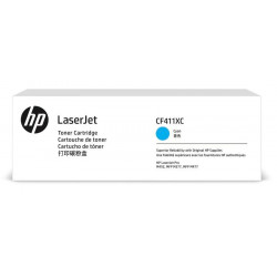 Toner Cyan Haute Capacité HP pour Color LaserJet Pro (410XC)