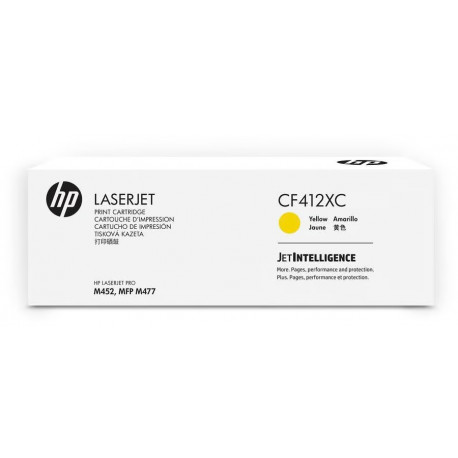 Toner Jaune Haute Capacité HP pour Color LaserJet Pro (410XY)