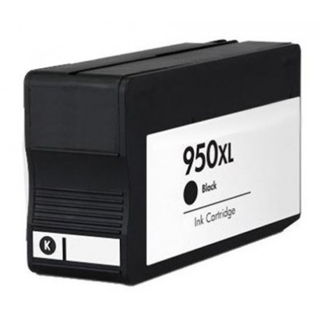 Cartouche noire générique HP pour officejet pro 8100 / 8600 (N°950XL)