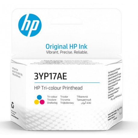 Tête d'impression Coleur (C, M, Y) HP pour Smart TANK 