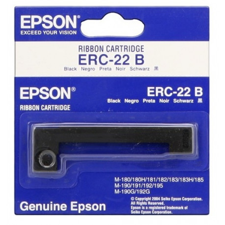 Ruban Noir Epson ERC22B M180/190