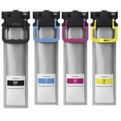 Pack 4 cartouches XL Compatible pour Epson WorkForce pro WF-C5710, ... (T945)