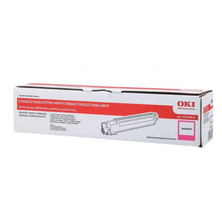 Toner magenta Oki pour C9600 / C9800